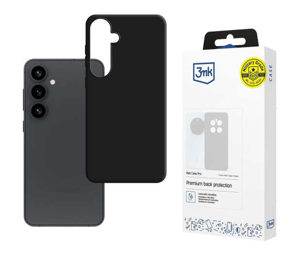 3MK Matt Case Pro do Samsung Galaxy S25 - 1336048 - zdjęcie